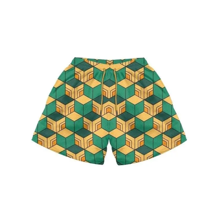 Multi-style drawstring shorts-D602 | Inspanda