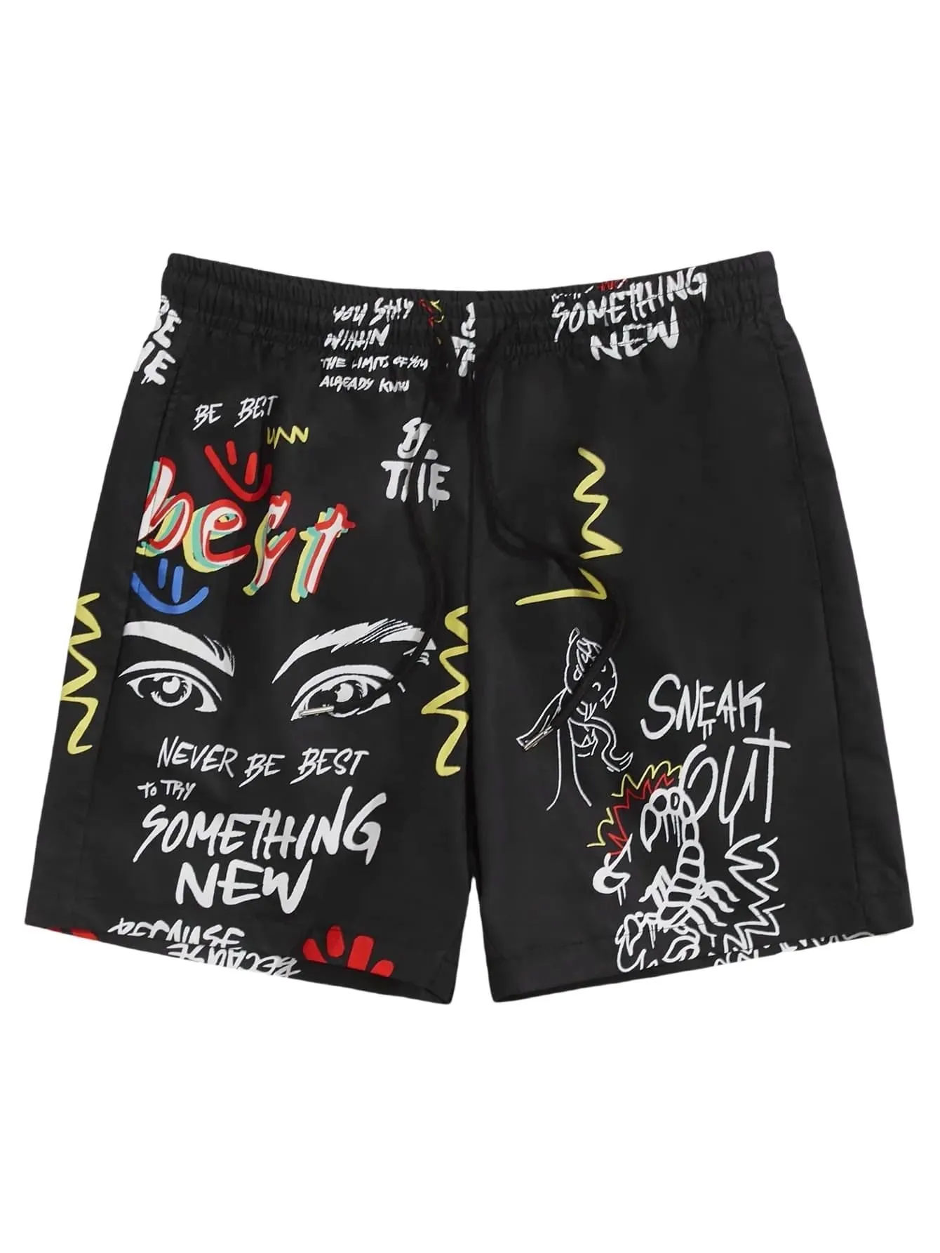 Multi-style drawstring shorts-D602 | Inspanda