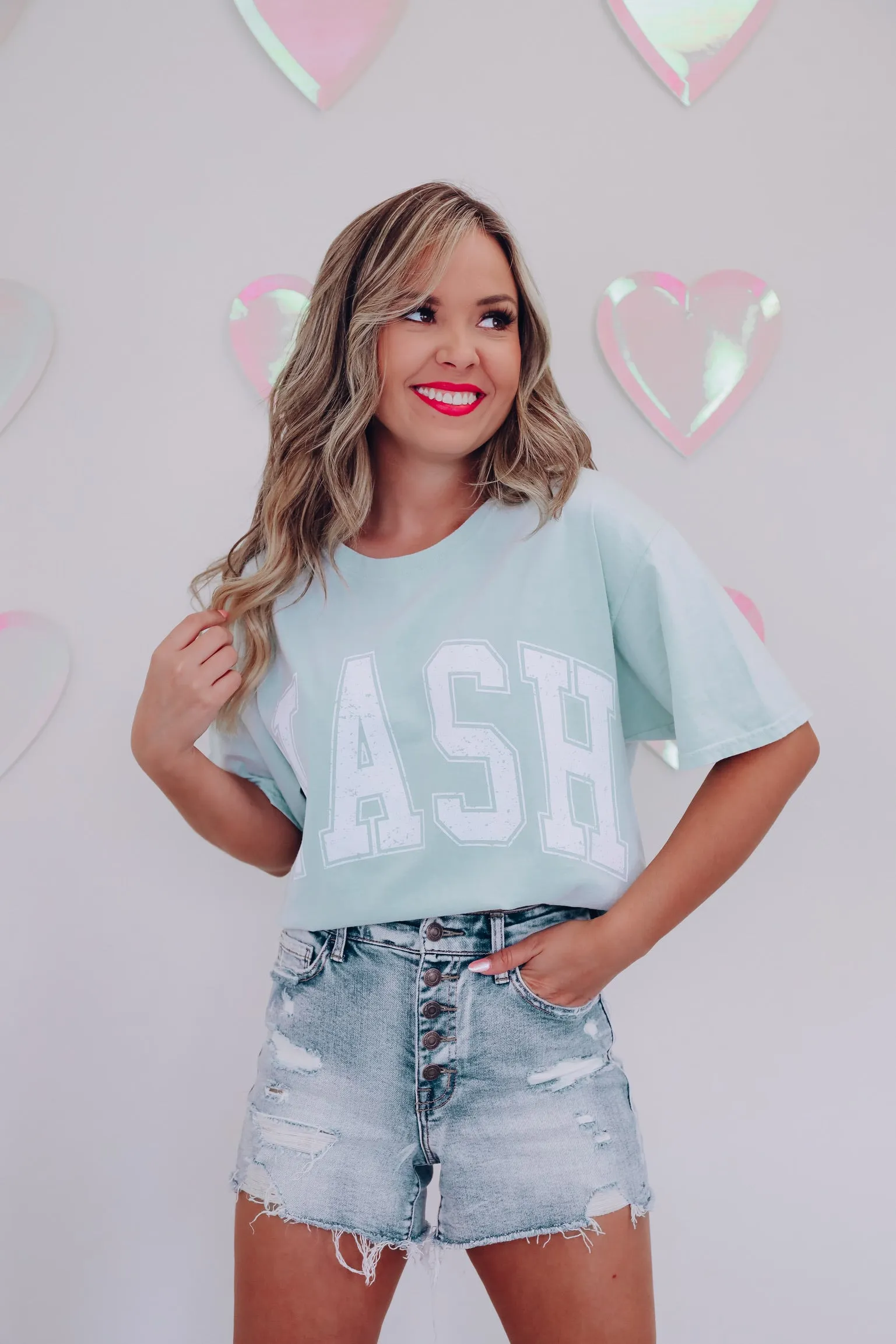 Nash Graphic Tee - Sage