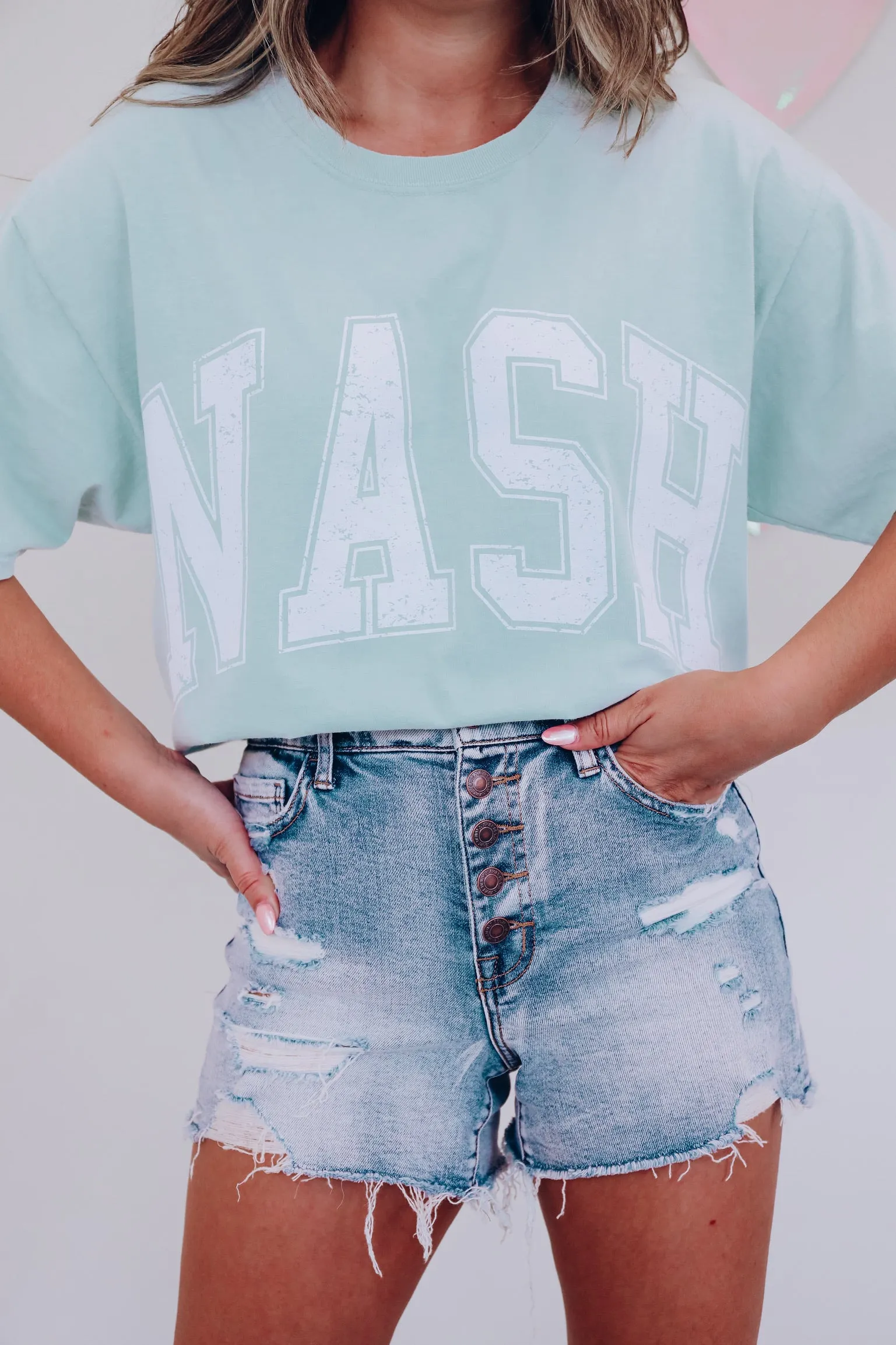 Nash Graphic Tee - Sage