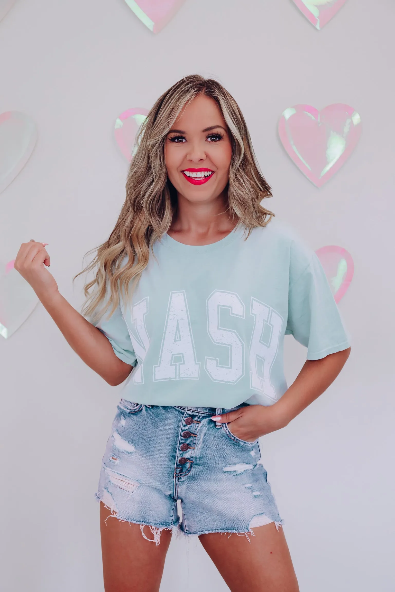 Nash Graphic Tee - Sage