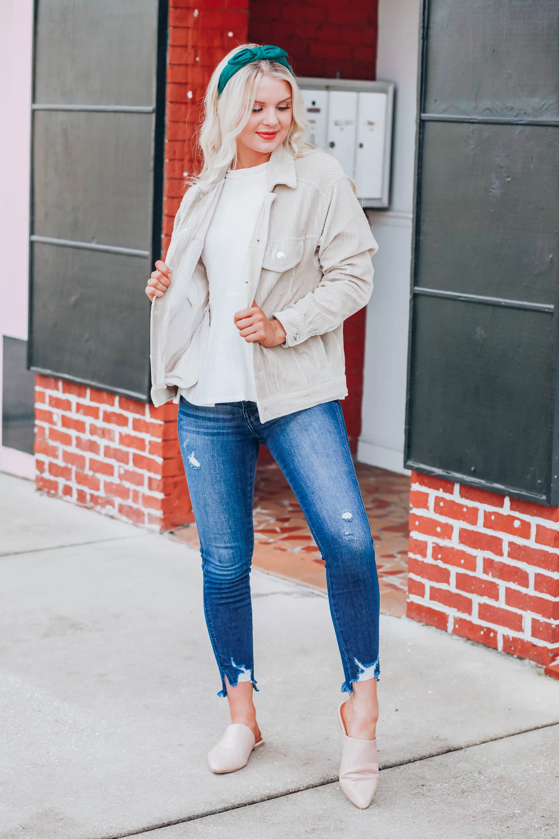 Natural Country Corduroy Jacket
