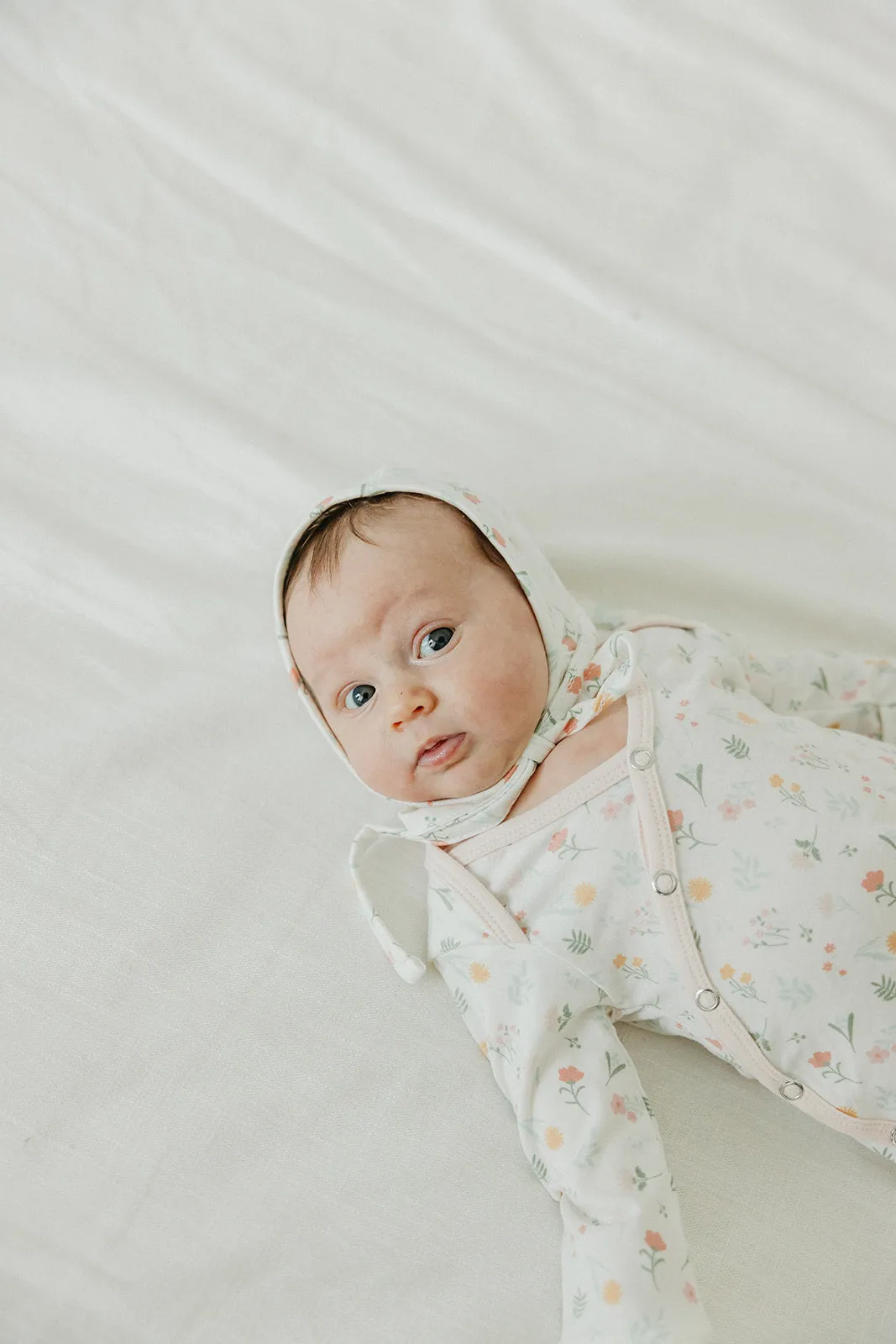Newborn Knotted Gown - Mabel