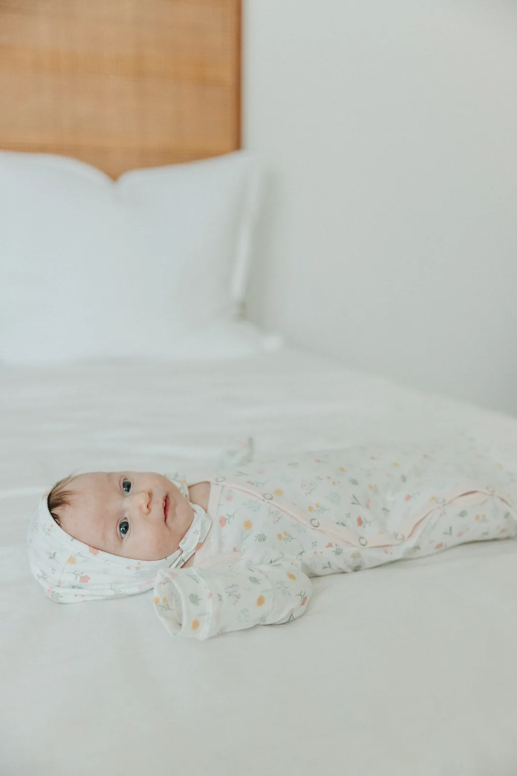 Newborn Knotted Gown - Mabel