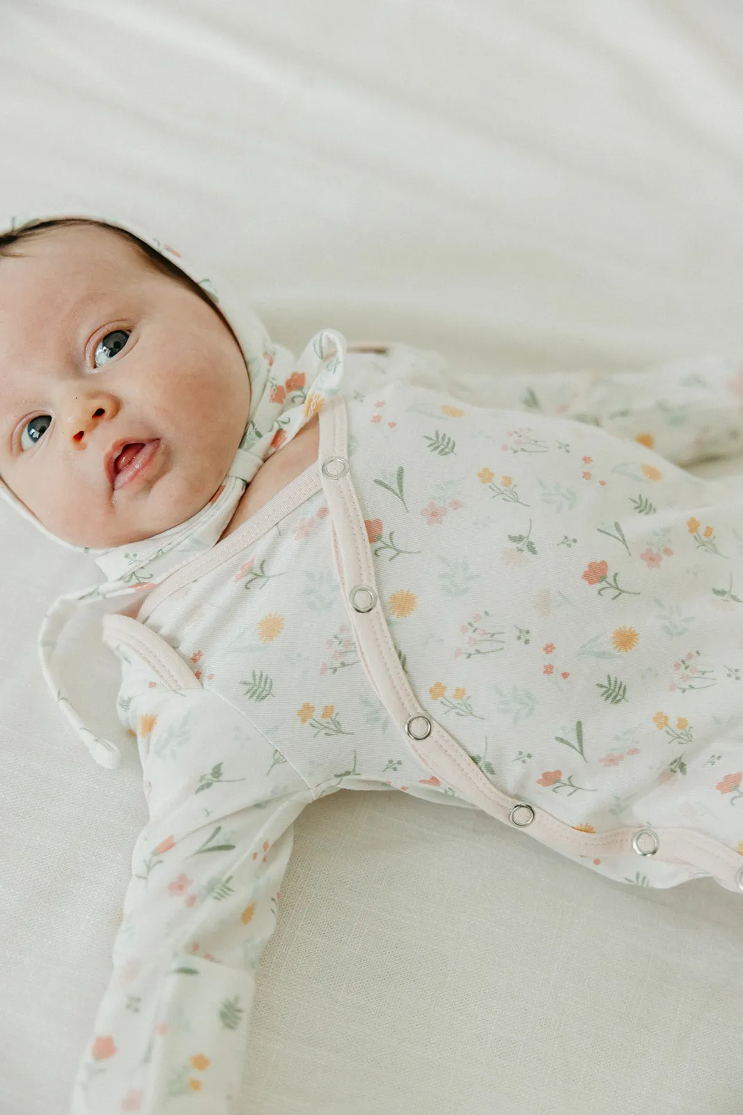 Newborn Knotted Gown - Mabel