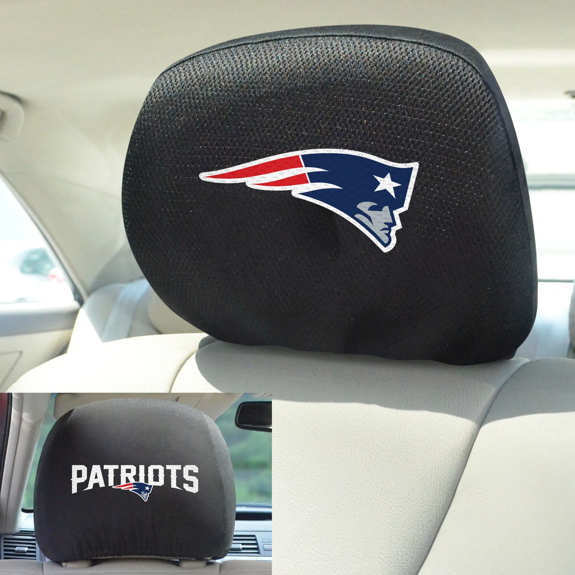 NFL - New England Patriots Head Rest Cover