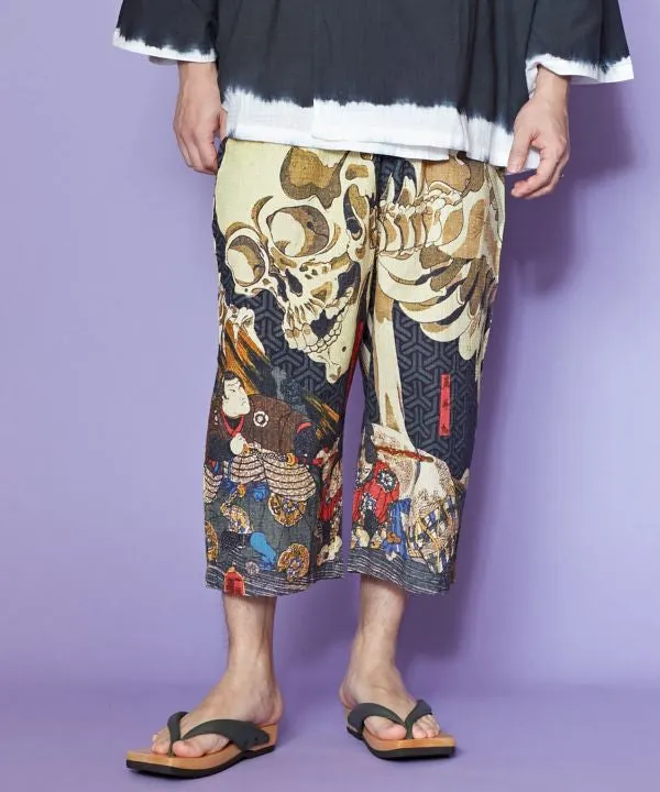 NIPPON ART Ukiyo-e Cropped Pants