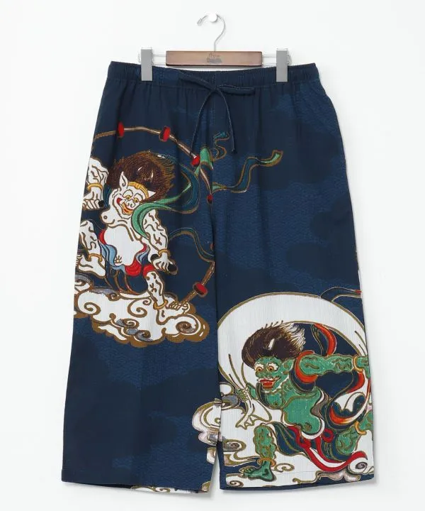 NIPPON ART Ukiyo-e Cropped Pants