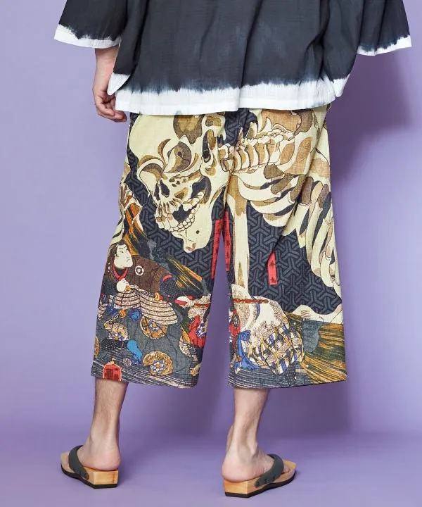 NIPPON ART Ukiyo-e Cropped Pants