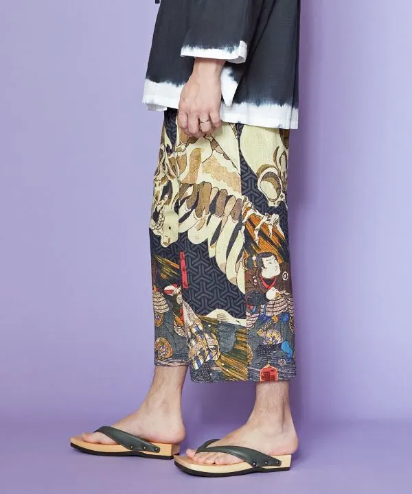 NIPPON ART Ukiyo-e Cropped Pants