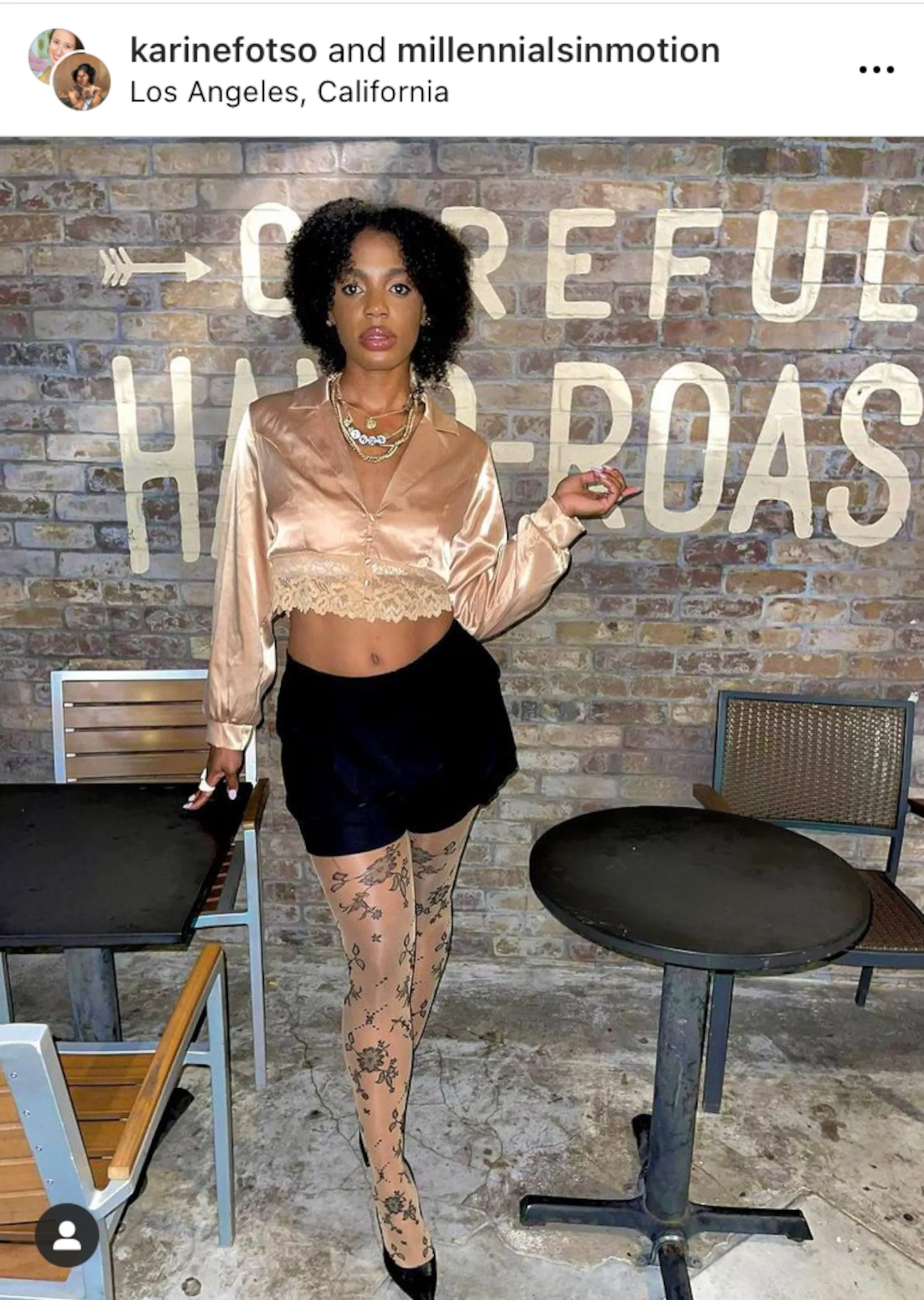 Nude Floral Fairycore Tights