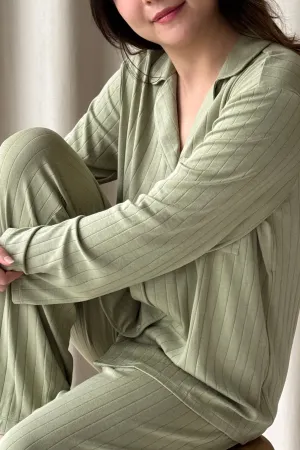Oasis Modal Cotton PJs (Sage)