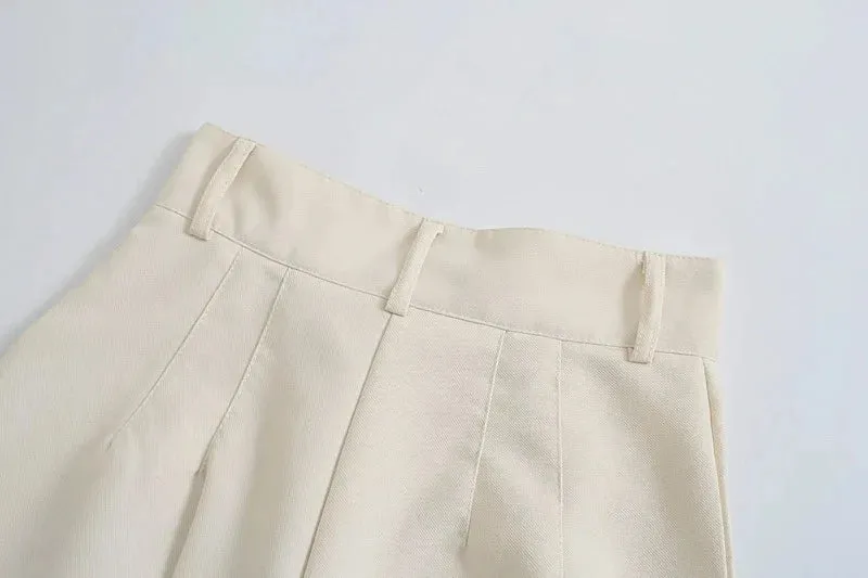 Obsidian Phoenix Women's Luxury High-Waist Straight Pants