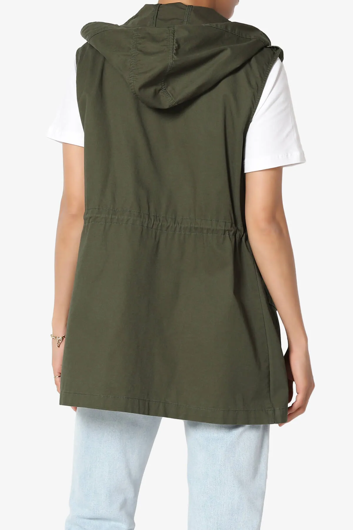 Paislee Loose Fit Utility Vest PLUS