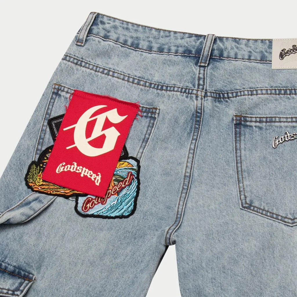 Patchwork Denim (Blue Wash)