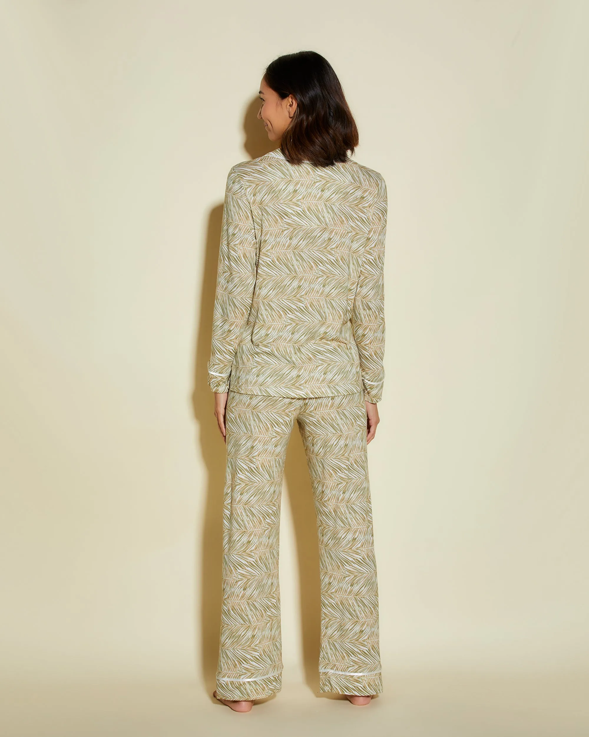 Petite Long Sleeve Top & Pant Pajama Set