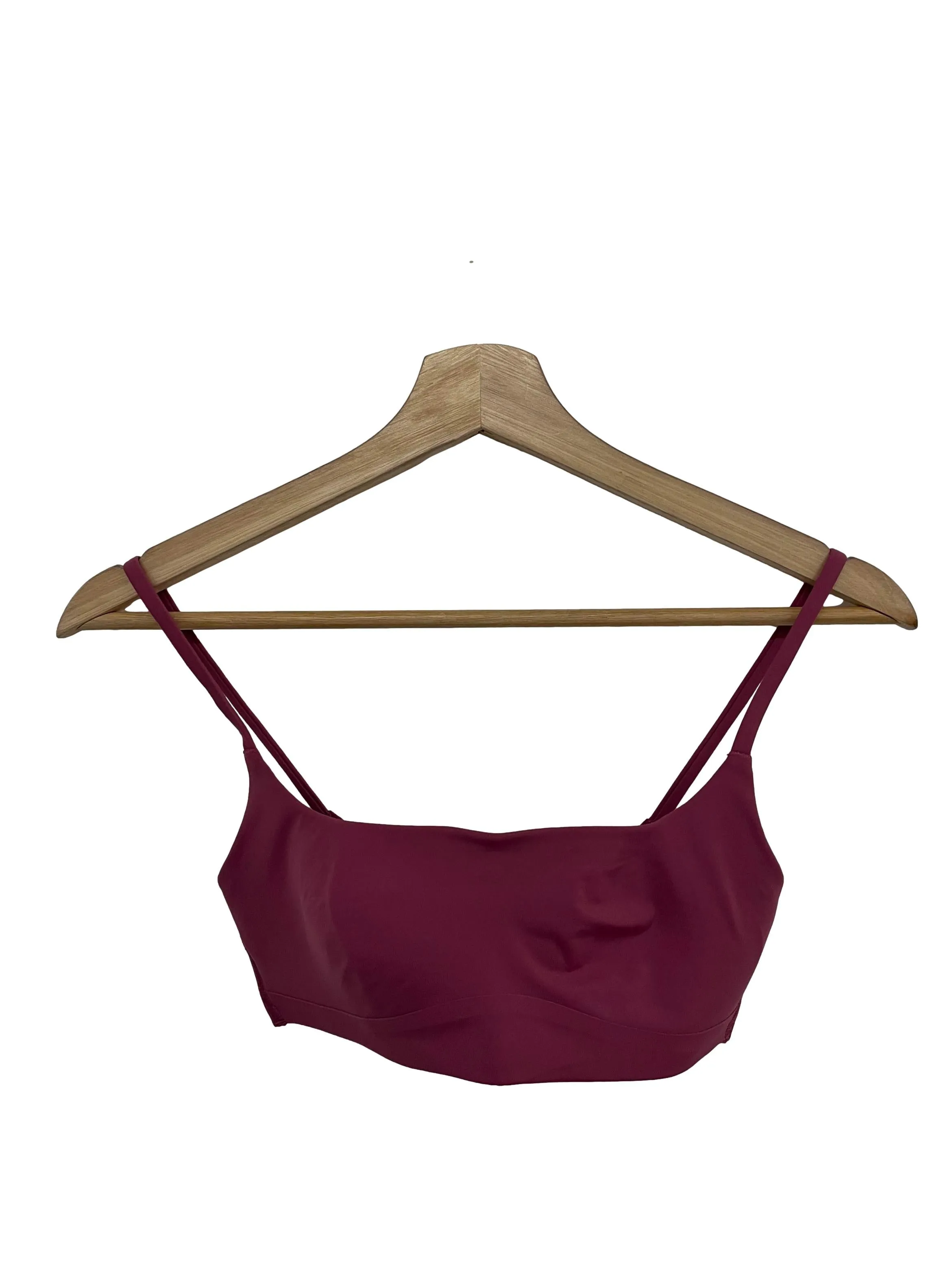 Pink Square Neck Bralette