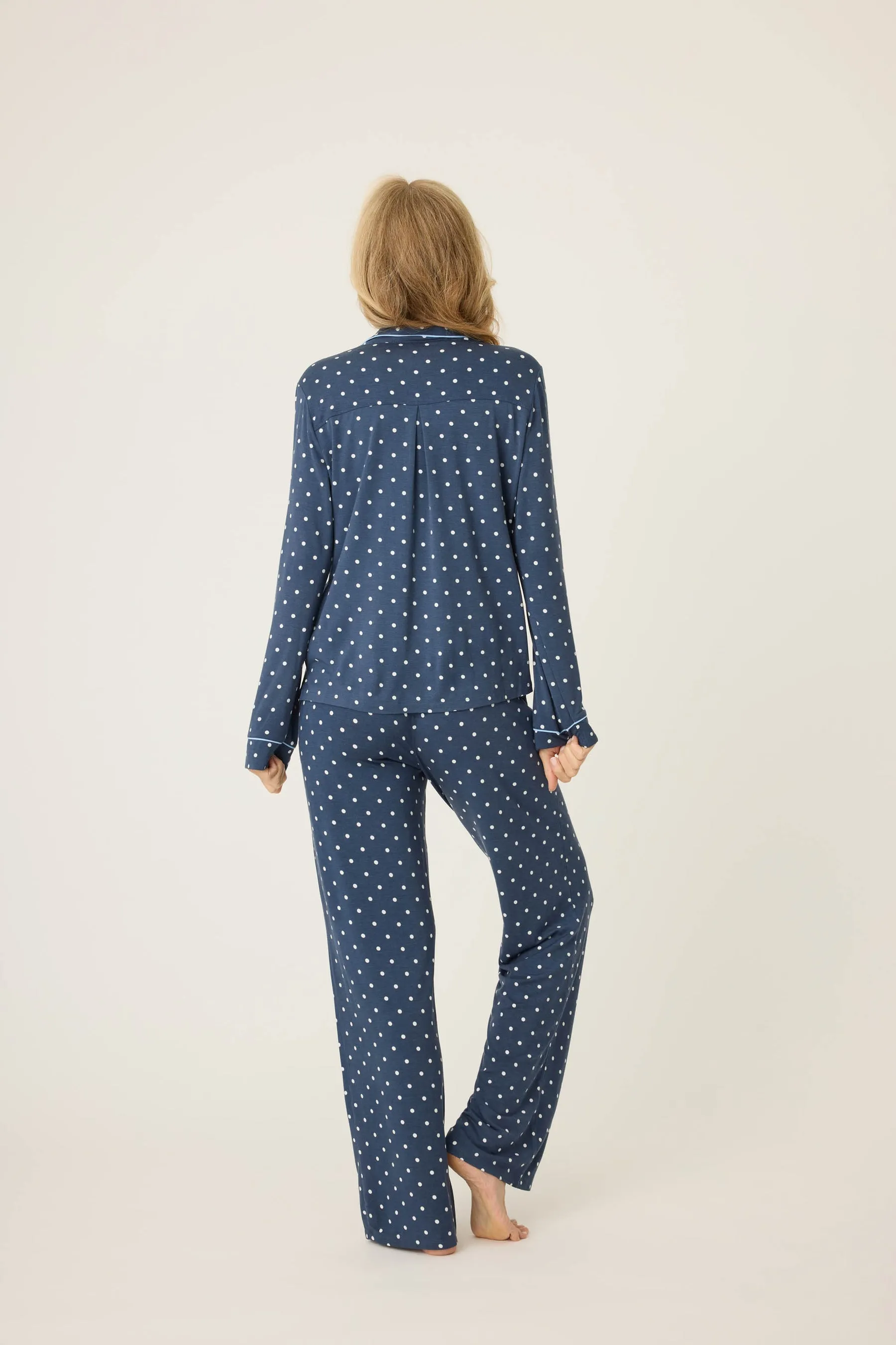 PJ SALVAGE POLKA DOT PARTY PJMODAL SET- RSPDPJ