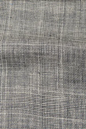 Plaid Linen Tuxedo