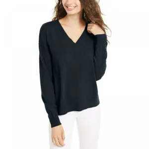 Planet Gold Women's Junior Fit V-Neck Sweater
