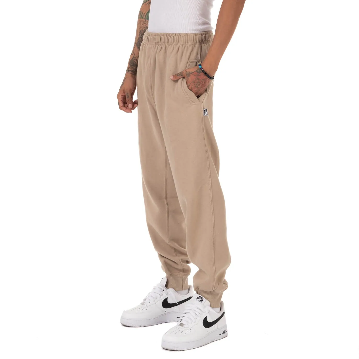 Pro Club Jogger Fleece Long Pants - KHAKI