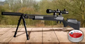 Pro Gunner Combo - Achilles X3   Bushnell 3-9x40   Bipod   JSB Diabolo 10.34gr