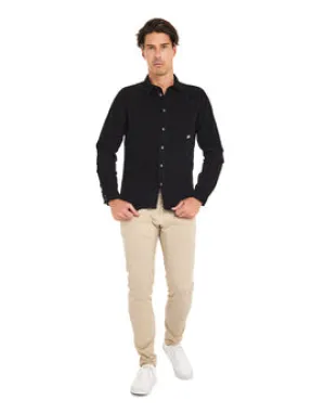 Pull-in Chemise Corduroy Black