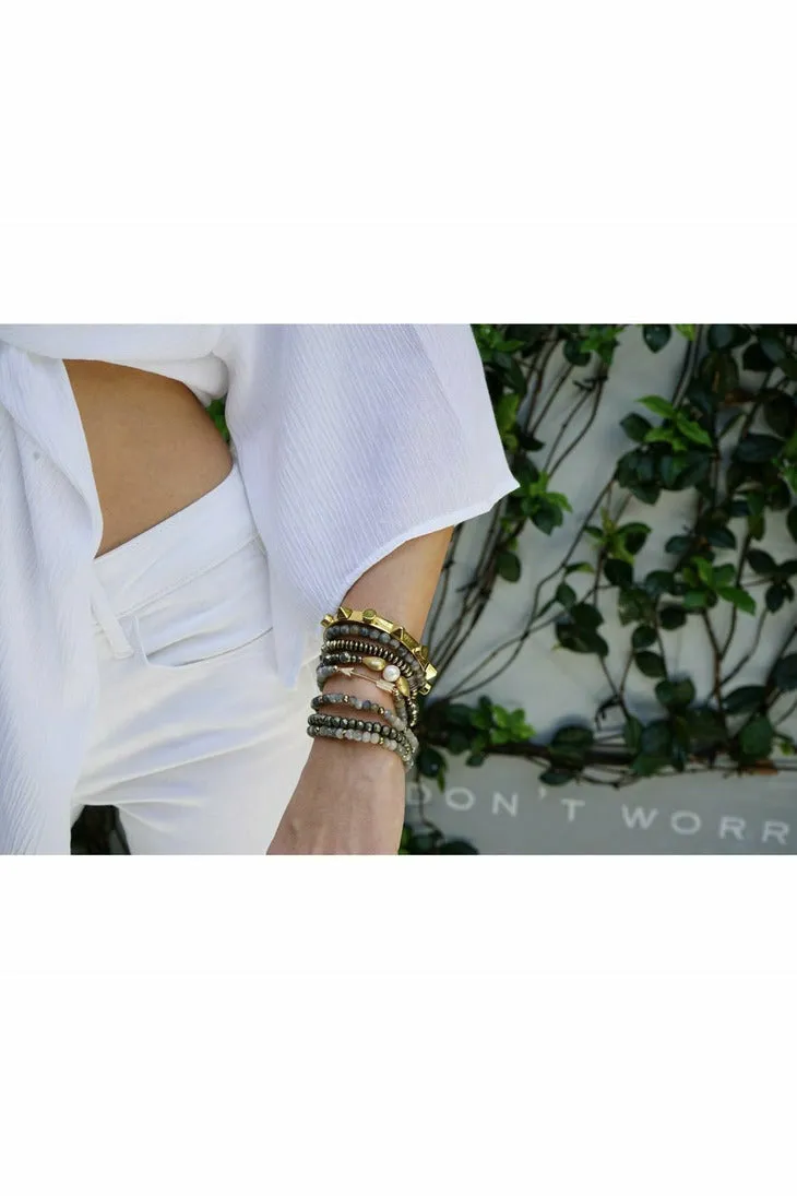 Pyramid Cuff Bracelet