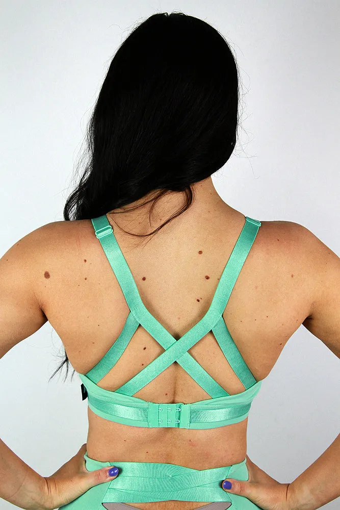 Rarr Hamilton Sports Bra - Green