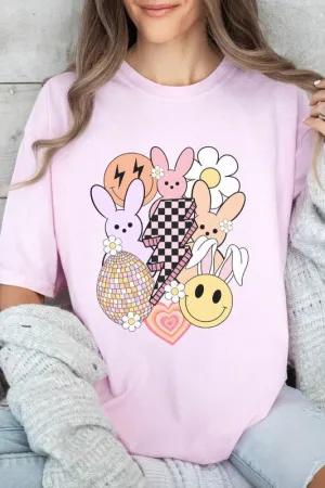 Retro Spring Easter Comfort Colors Graphic Tee