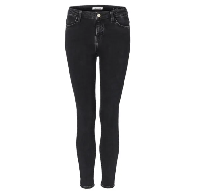 Rich & Royal High Waist Satin Jean