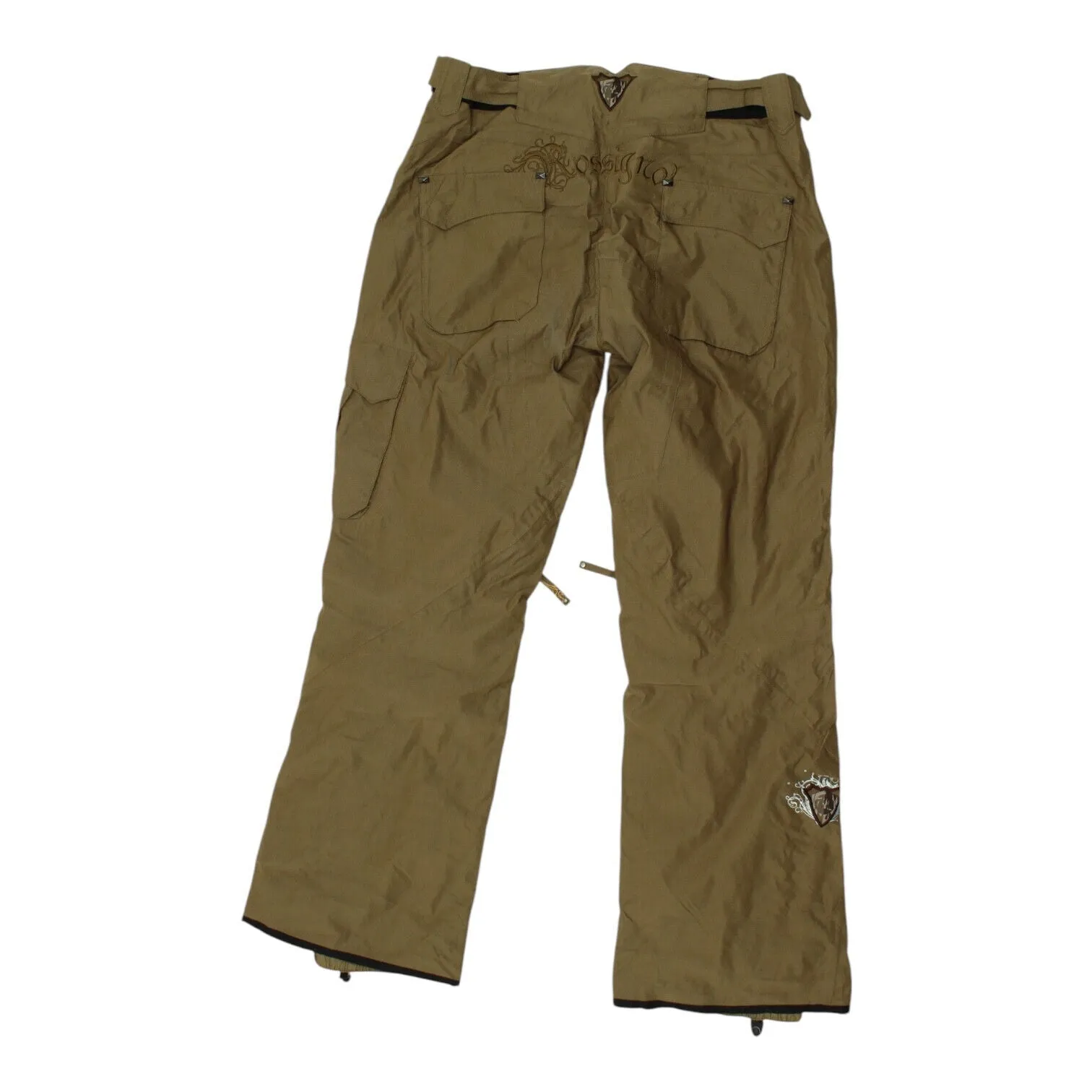 Rossignol Womens Brown Ski Trousers | Vintage Winter Sports Snowboarding Pants