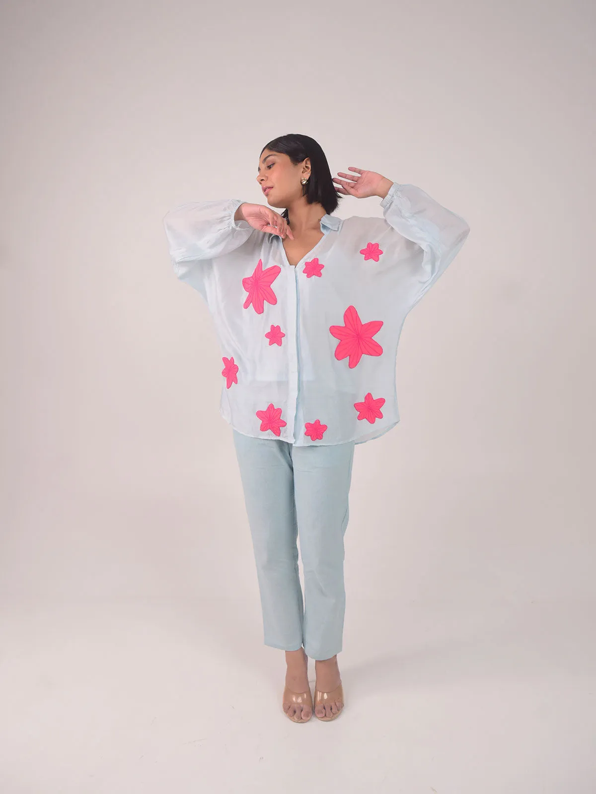 Sadie Applique Modal Shirt