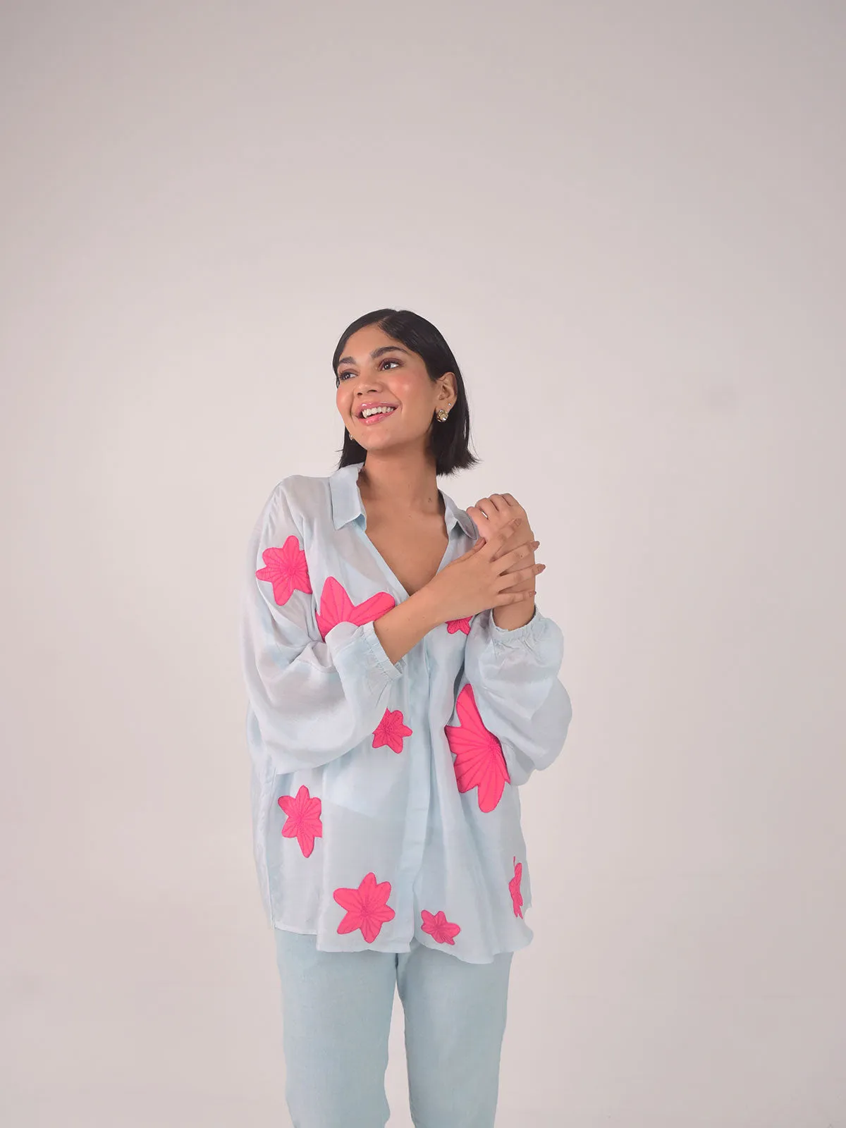 Sadie Applique Modal Shirt