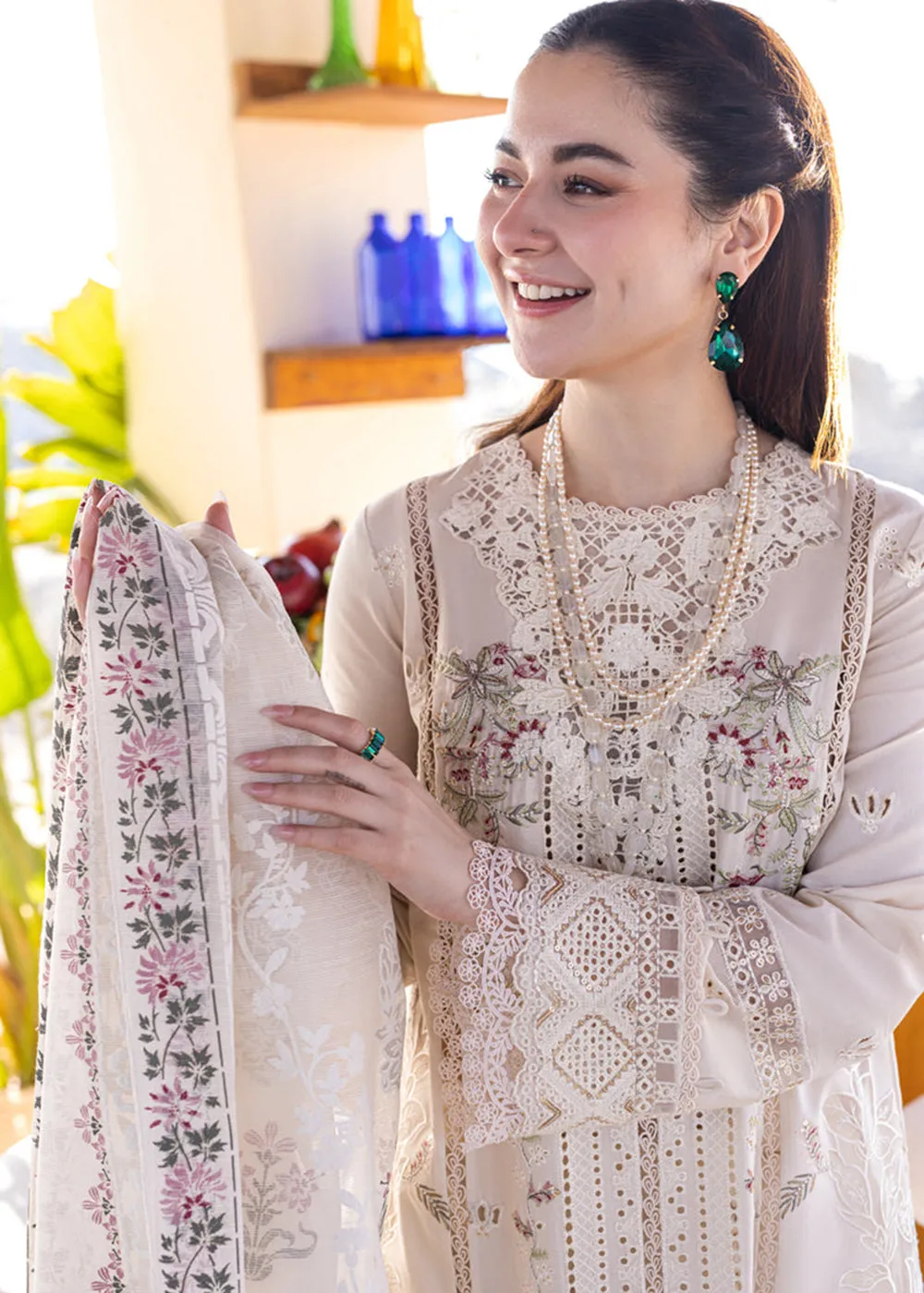 Sahil Kinare Luxury Lawn '24 by Qalamkar | FP-12 MARWA