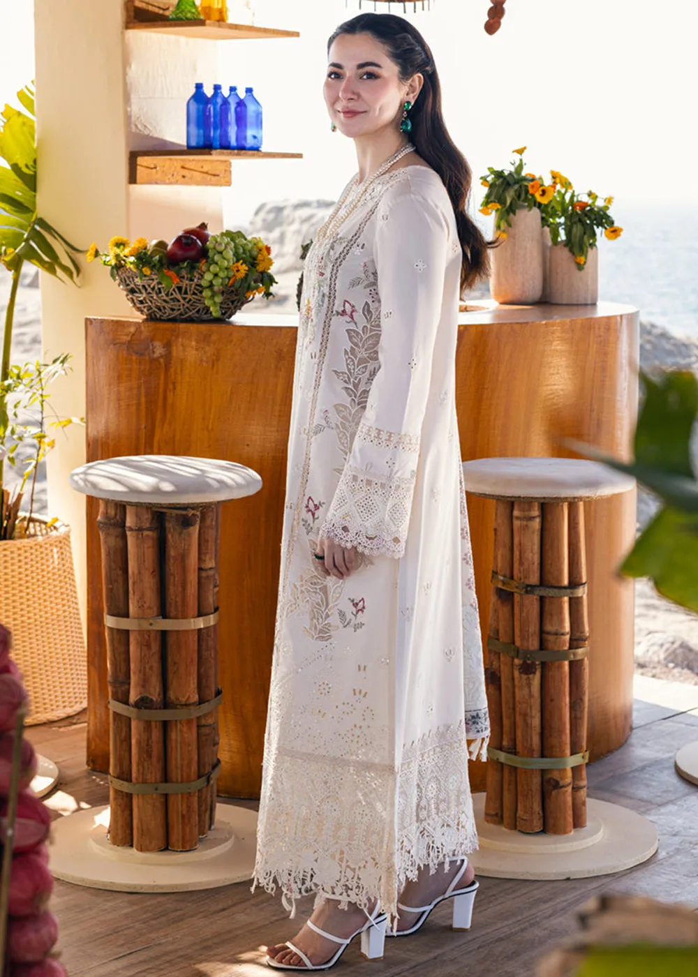 Sahil Kinare Luxury Lawn '24 by Qalamkar | FP-12 MARWA
