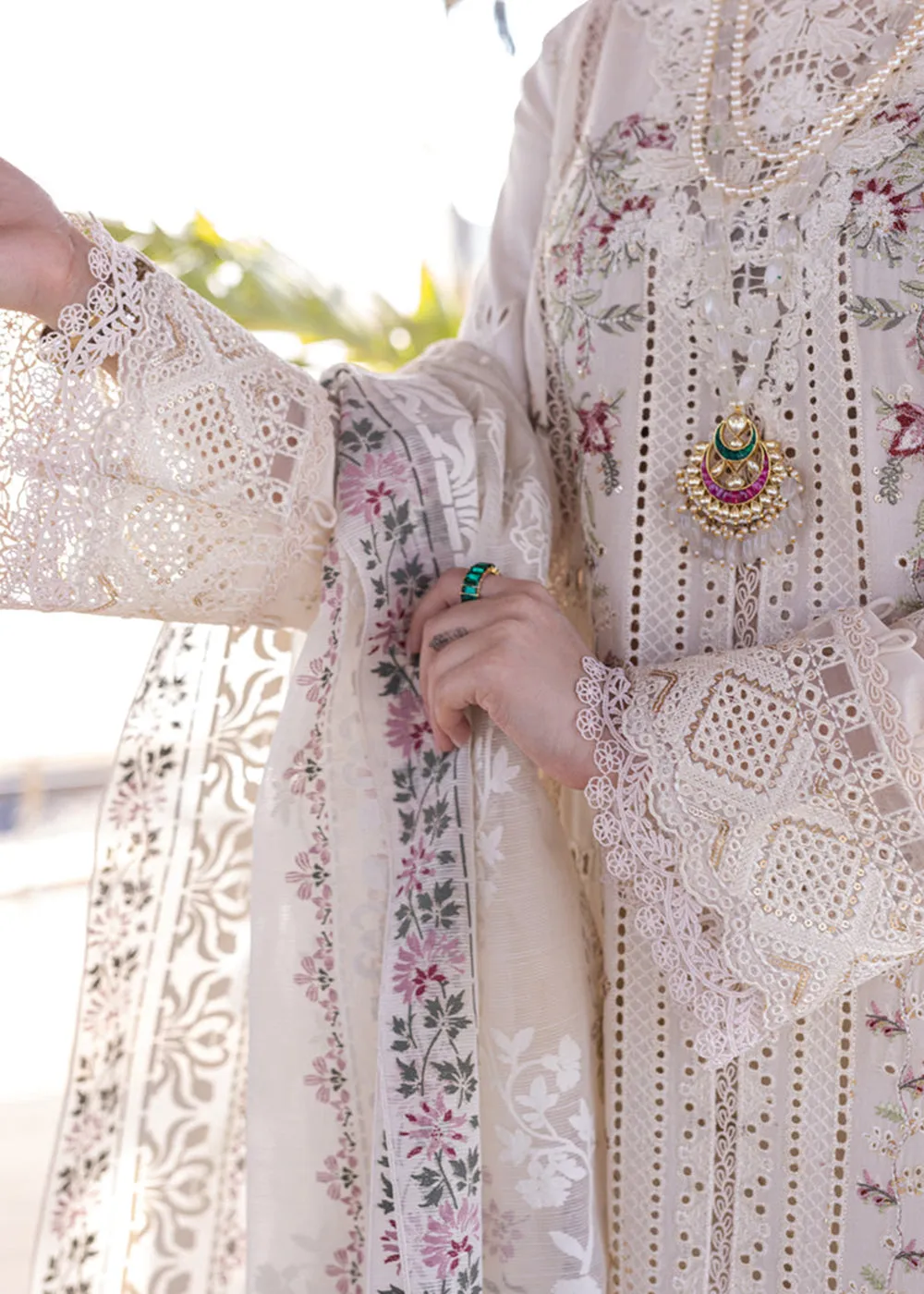 Sahil Kinare Luxury Lawn '24 by Qalamkar | FP-12 MARWA