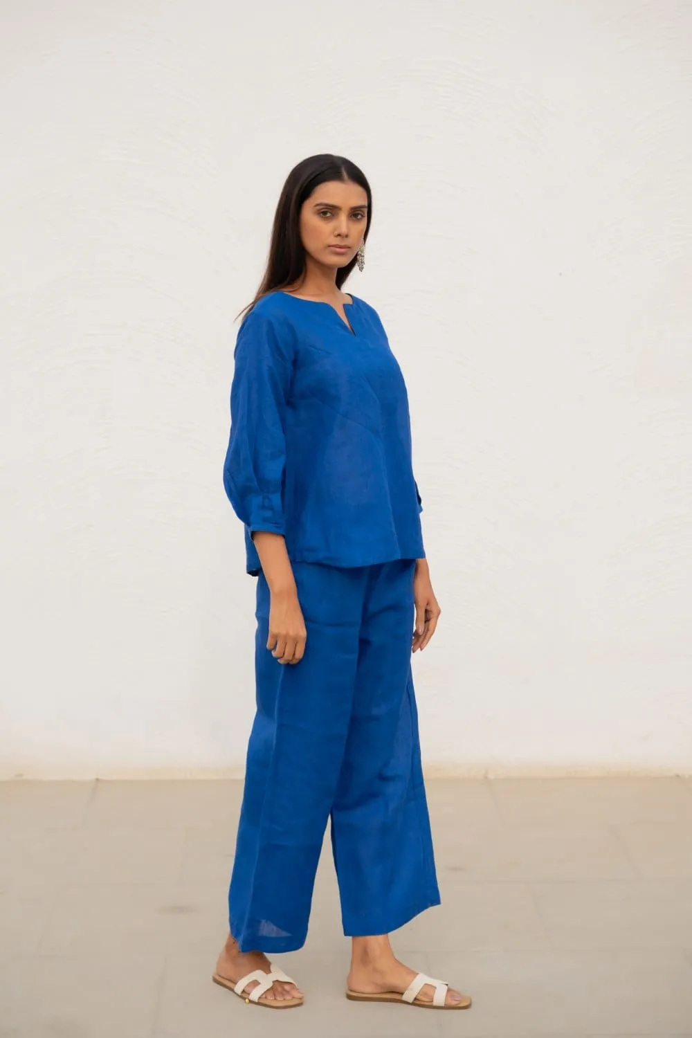 Sapphire Linen Co-Ord