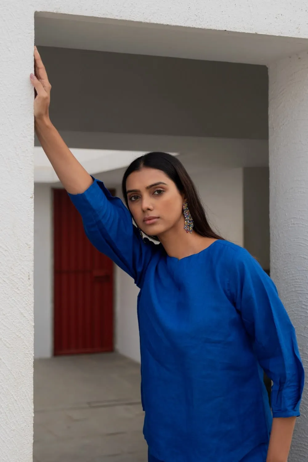 Sapphire Linen Co-Ord