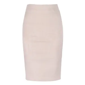 Sexy Multi Color Suede Midi Pencil Skirt Women
