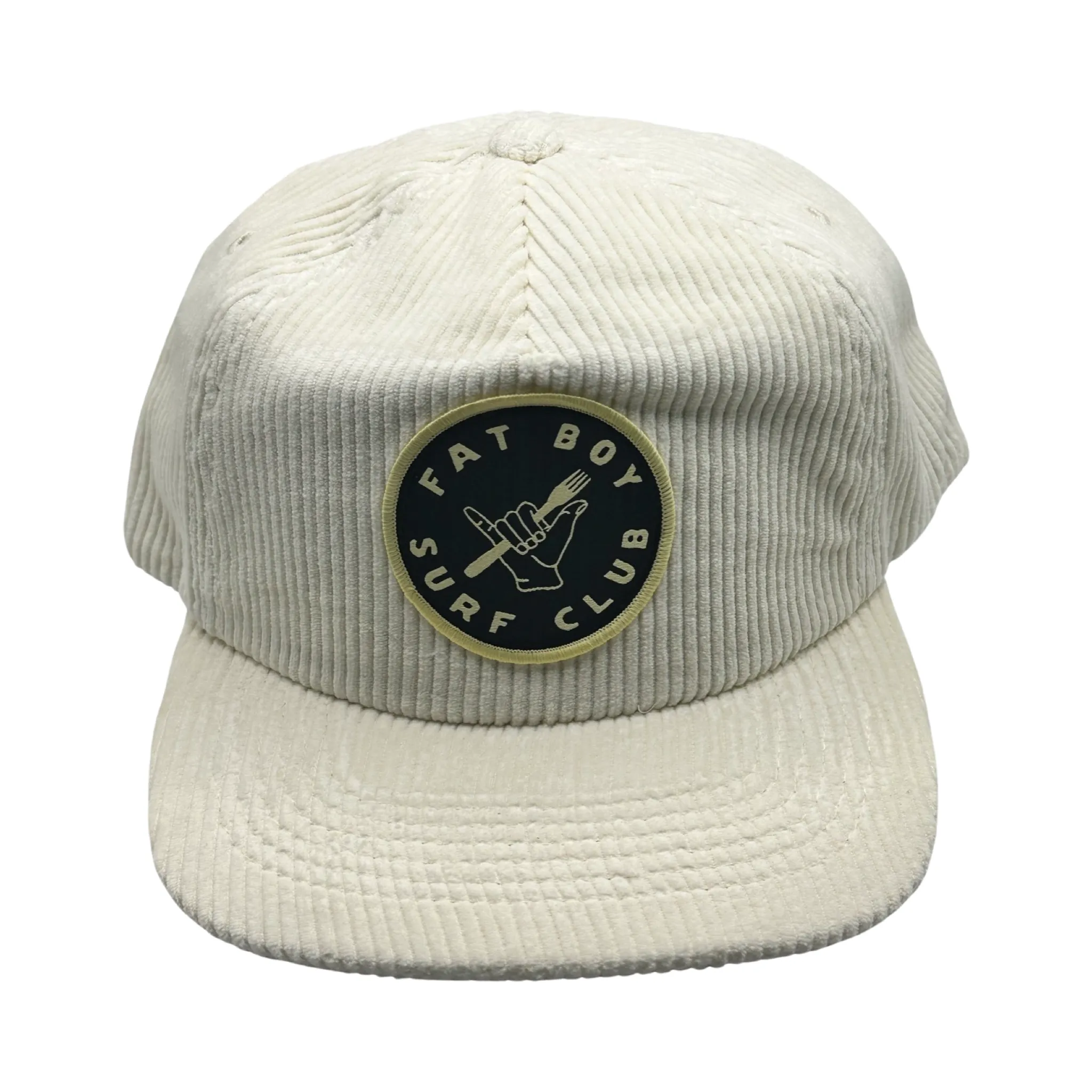 Shaka Fork Corduroy Surf Hat - Bone