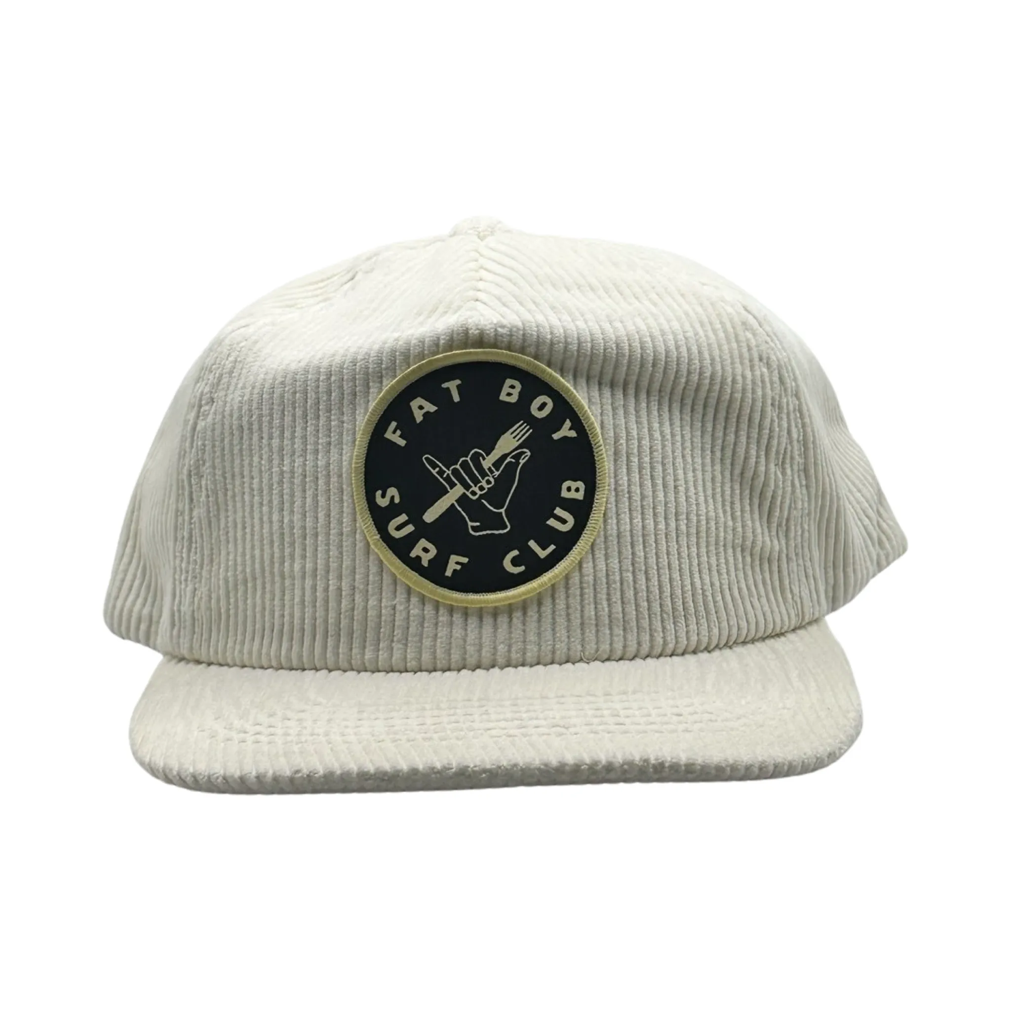 Shaka Fork Corduroy Surf Hat - Bone