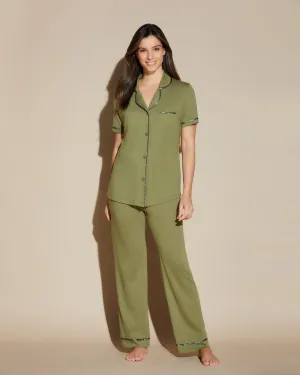 Short Sleeve Top & Pant Pajama Set