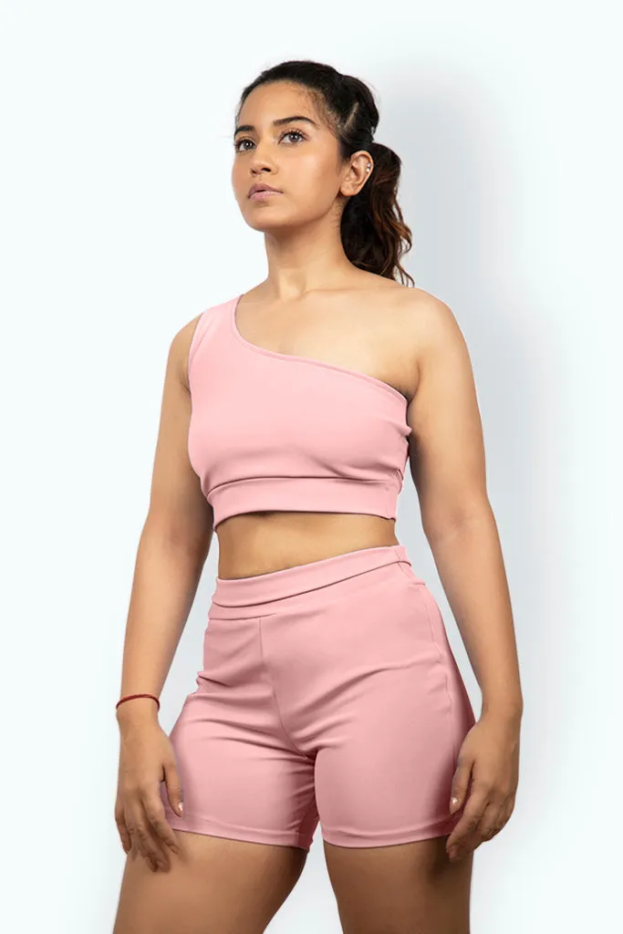 Sonic Q Off Shoulder Tank Top with Back Cuts