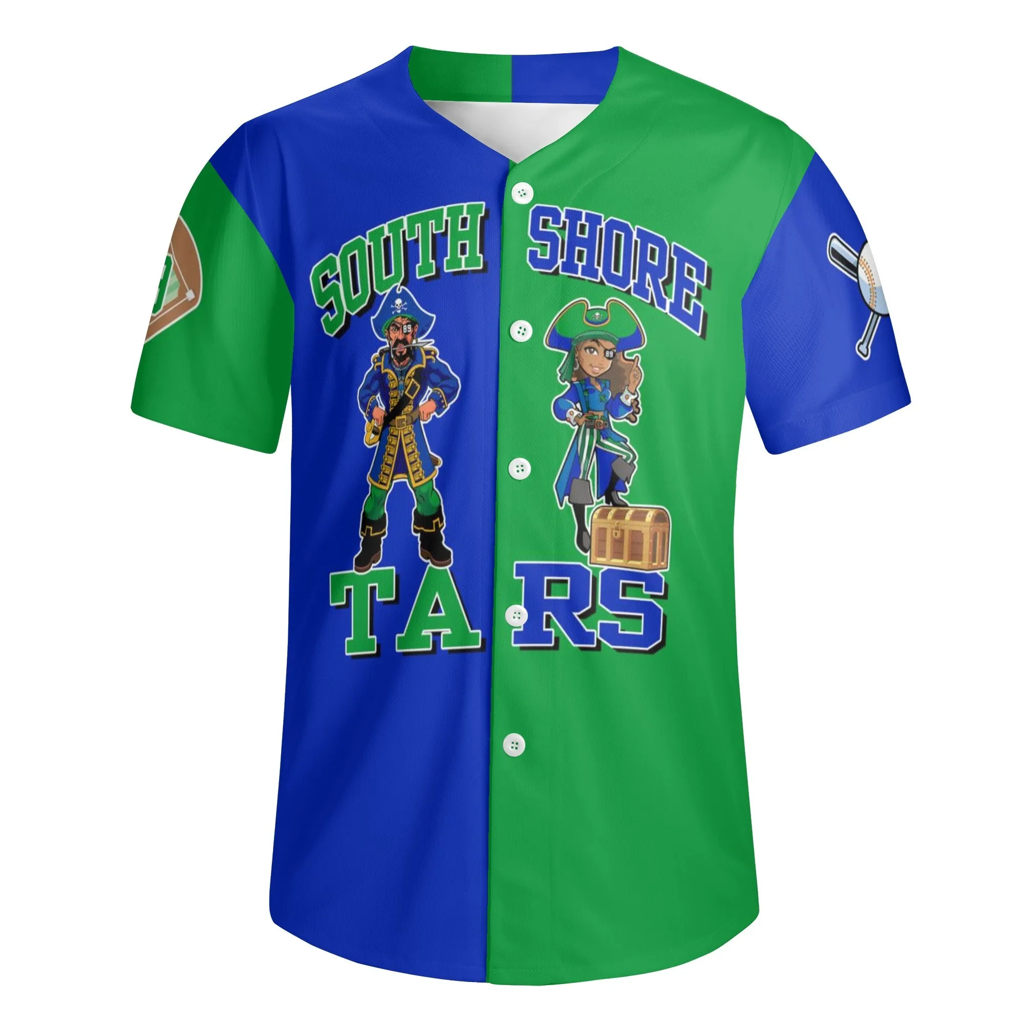 South Shore 89 v1 Short Sleeve Baseball Jersey
