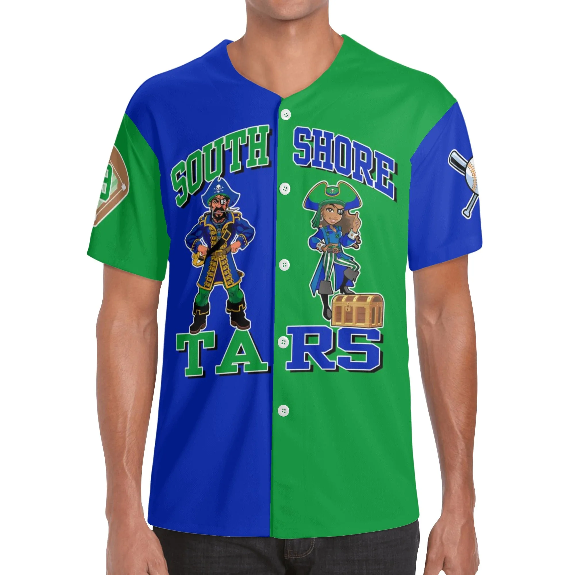 South Shore 89 v1 Short Sleeve Baseball Jersey