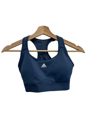 Steel Blue Racerback Sports Bra