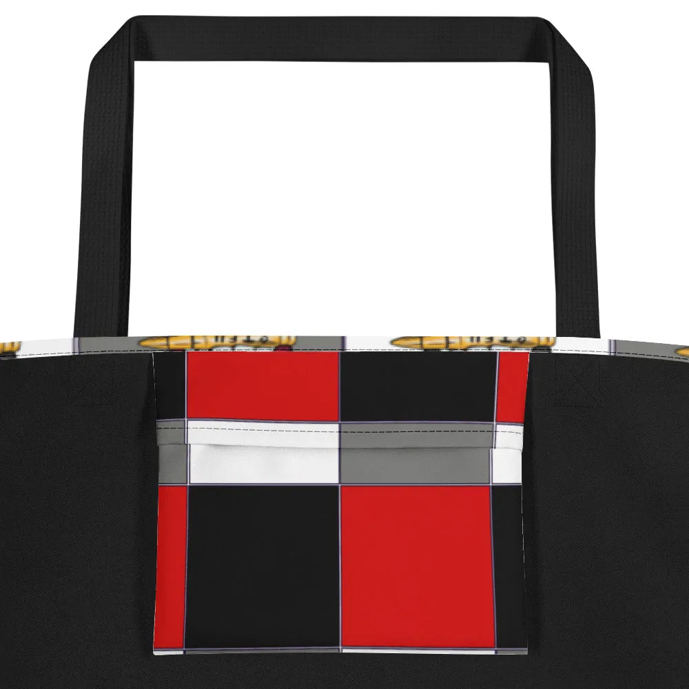 STFU Colorblock Beach Bag
