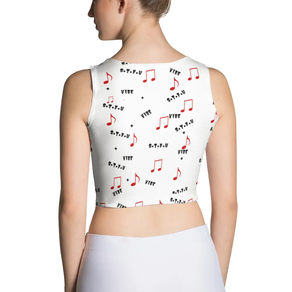 STFU   Vibe Fitted Crop Top
