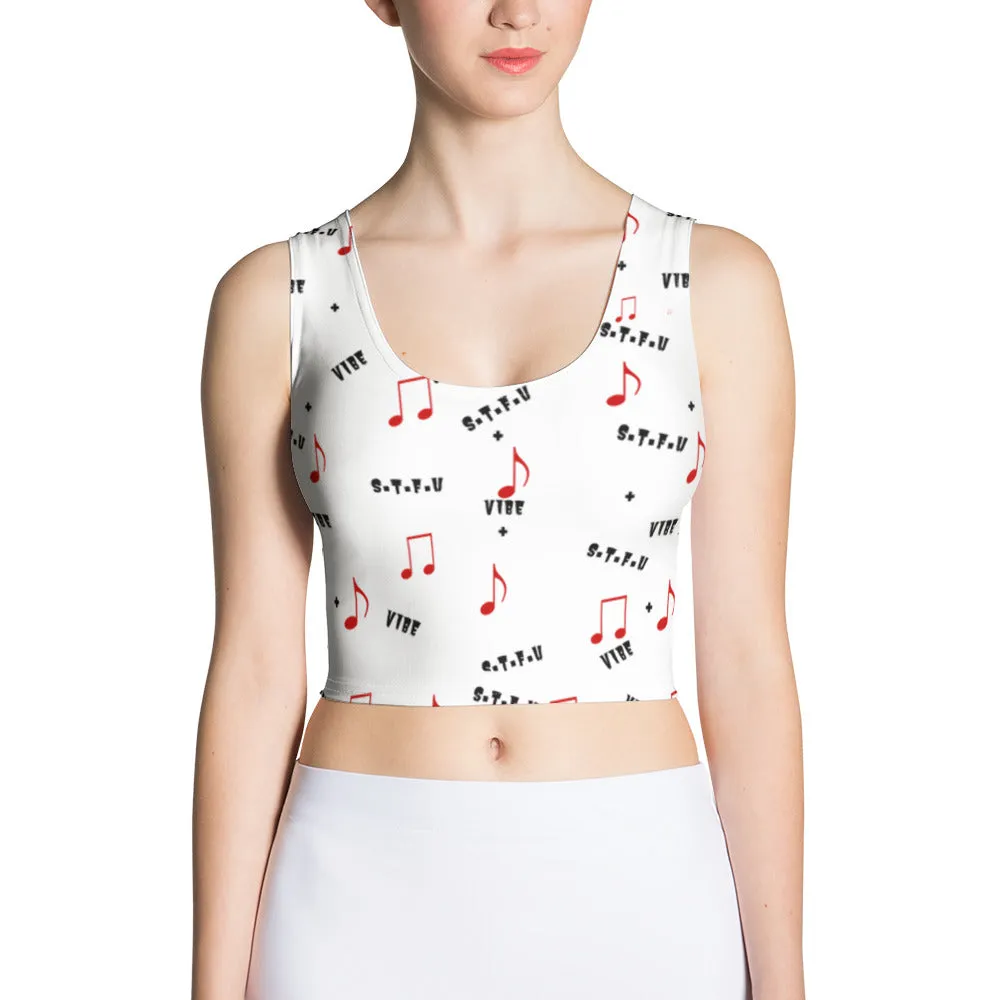 STFU   Vibe Fitted Crop Top
